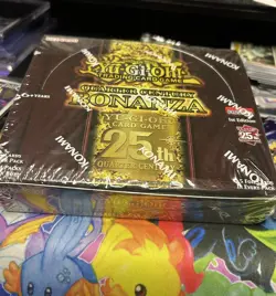 Yugioh Quarter Century Bonanza Booster Box 1st Edition Factory Sealed - Image 1