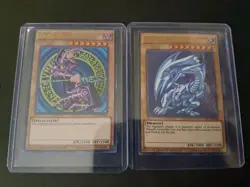 Blue-Eyes White Dragon & Dark Magician CT13 2016 Yugioh Limited Edition Ultra NM - Image 1