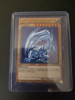 Blue-Eyes White Dragon & Dark Magician CT13 2016 Yugioh Limited Edition Ultra NM - Image 4