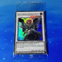 Yu-Gi-Oh Blackwing Armed Wing Lost Art Card LART-EN078 SEALED NM/M - Image 1
