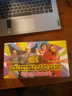 AUSTIN POWERS COLLECTIBLE CARD GAME FACTORY SEALED BOX 12 60 CARD STARTER DECKS - Image 1