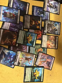 Lot Of Token Creatures And Artifact Cards From Final fantasy - Image 1