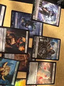 Lot Of Token Creatures And Artifact Cards From Final fantasy - Image 5