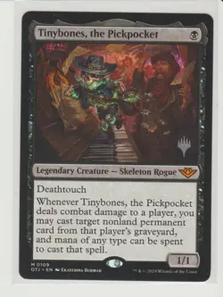 Tinybones, the Pickpocket - Promo Pack Mythic MtG Card OTJ 109 - Image 1