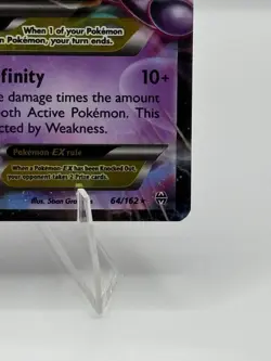 Mega Mewtwo EX Psychic Infinity BREAKthrough Pokemon Card 64/162 - Image 4