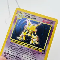 Alakazam - 1/130 - Pokemon Base Set 2 Holo Rare Card WOTC NM - Image 3