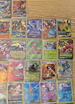 Lot of 65 English Pokemon TCG cards - VMAX, GX, Black Star Promo, EX, Full art - Image 3