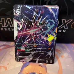 Justice Gundam (LR+) GD01-066 - Newtype Rising - Gundam TCG Card Game *English - Image 1