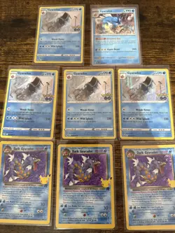 Pokemon Gyarados Holo bundle NM X8 Cards - Image 1