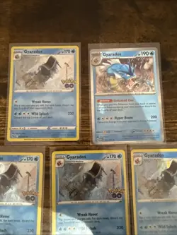 Pokemon Gyarados Holo bundle NM X8 Cards - Image 2