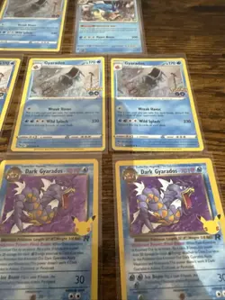 Pokemon Gyarados Holo bundle NM X8 Cards - Image 3