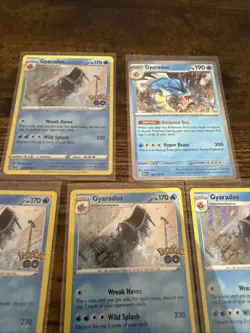Pokemon Gyarados Holo bundle NM X8 Cards - Image 5