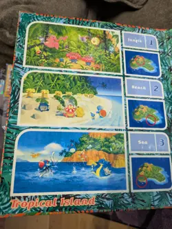 Pokemon Southern Islands Collection Binder, Cards, Post Cards, Fair Condition - Image 5