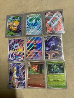 Pokemon TCG S&V White Flare Mixed IR Lot + more! (9 cards) - Image 1