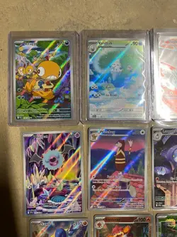 Pokemon TCG S&V White Flare Mixed IR Lot + more! (9 cards) - Image 2