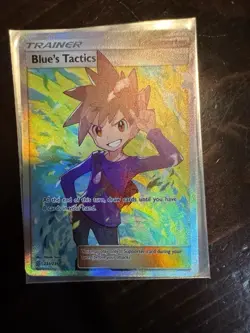 Pokemon TCG Blue's Tactics Holo Full Art Ultra Rare Card 231/236 - Image 1
