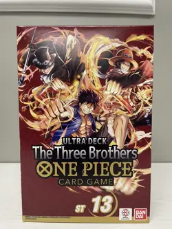 One Piece Trading Card Game: The Three Brothers Ultra Deck (ST 13) LOT OF 3 - Image 2