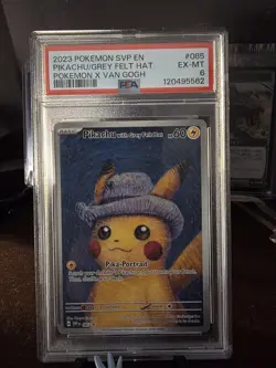 Pikachu with Grey Felt Hat 085 Sv: Scarlet & Violet Promo Cards Regular for sale online - Image 1
