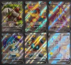 Pokemon - SWSH Shining Fates - 6 Shiny Full Art Cards - Ultra RARE Textured - NM - Image 1