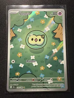 Pokemon TCG Solosis Card Scarlet & Violet Black Bolt 118/086 - Image 1