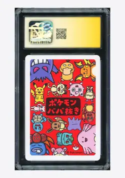 Pokemon CGC 10 GEM MINT AUTO 10 Spare Card Slowking Jerky 2019 Old Maid Japanese - Image 2