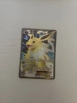 Pokemon TCG Jolteon-EX Promo Card 28a/83 Holo Full Art - Image 1