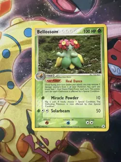 Bellossom 16/101 LP - Yuka Morii Clay Art - EX Hidden Legends Pokemon Card - Image 1