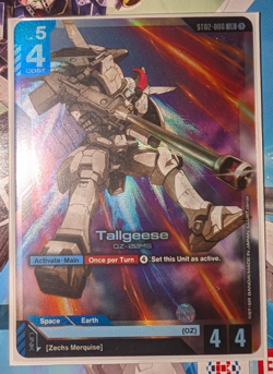 FRESHLY PULLED Gundam Card Game TCG - Tallgeese ST02-006 LR - M/NM - Image 1
