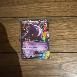 Gengar EX 34/119 - XY Phantom Forces Ultra Rare Holo Pokemon Card NM DESC - Image 1