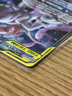 Pokemon TCG Mewtwo & Mew GX SM191 Black Star Promo Card Near Mint Condition - Image 5