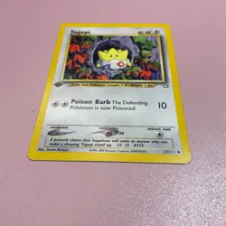 Pokemon TCG Togepi 51/111 1st Edition Neo Genesis Non-Holo Pokemon Card - Image 2