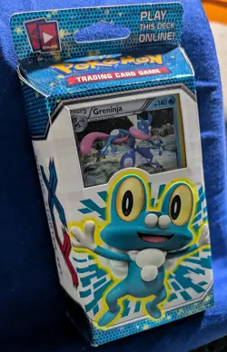 2013 Pokemon XY Froakie Starter Deck Card Box Unopened Factory Sealed - Image 1