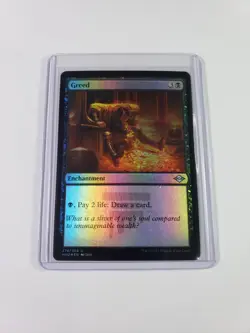 Magic The Gathering Greed Modern Horizons 2 Foil 274/303 - Image 1