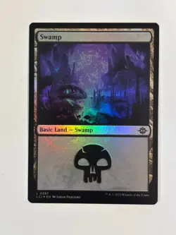Swamp (0397) The Lost Caverns of Ixalan Foil Magic MTG - Image 1