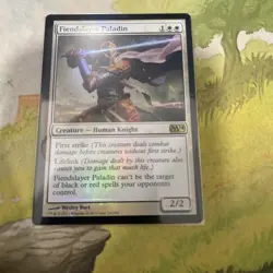 Fiendslayer Paladin Core Set 2014 (M14) Foil NM Excellent Condition - Image 1