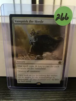 MTG Vanquish the Horde - Foil art - Innistrad: Midnight Hunt #041/277 - Image 3