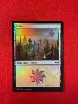 Plains (260) - Foil - Ravnica Allegiance - Magic The Gathering- MTG - Image 1