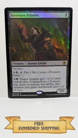 Forsworn Paladin Adventures in the Forgotten Realms Foil - Image 1