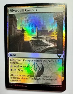 FOIL Silverquill Campus | MtG Magic Strixhaven: School of Mages | English | NM-M - Image 1