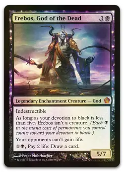 Erebos, God of the Dead #85 (Foil) (NM) Theros THS Magic MTG - Image 1