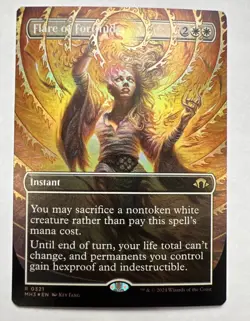 Flare of Fortitude (Borderless FOIL) - Modern Horizons 3 - NM - - Image 1
