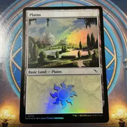 MTG Magic the Gathering Plains (278/499) Murders at Karlov Manor M/NM FOIL - Image 1