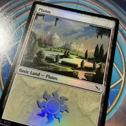 MTG Magic the Gathering Plains (278/499) Murders at Karlov Manor M/NM FOIL - Image 2