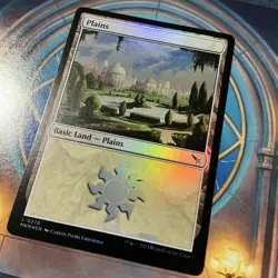MTG Magic the Gathering Plains (278/499) Murders at Karlov Manor M/NM FOIL - Image 3