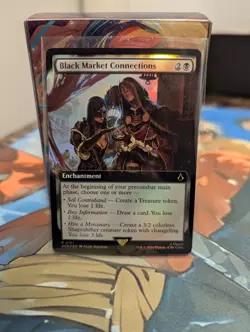 Black Market Connections (Extended Art) - MTG ACR - Rare - Foil - #0161 - Image 1