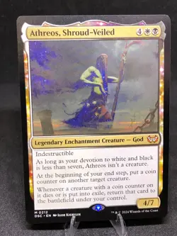 MTG Athreos, Shroud-Veiled 0212 Duskmourn Commander Mythic Regular NM - Image 1