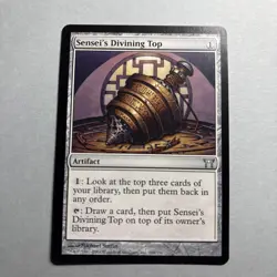 Sensei's Divining Top - MTG Champions of Kamigawa - Image 1