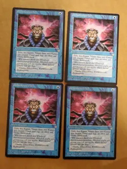 Brainstorm X4 - ICE AGE - Playset - MTG - LP - Image 1