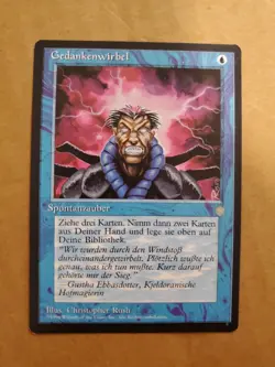 Brainstorm X4 - ICE AGE - Playset - MTG - LP - Image 3