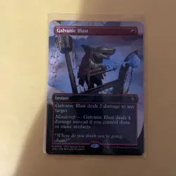 Mtg Galvanic Blast (Borderless) Special Guests 0090- Regular - Near Mint - Image 1